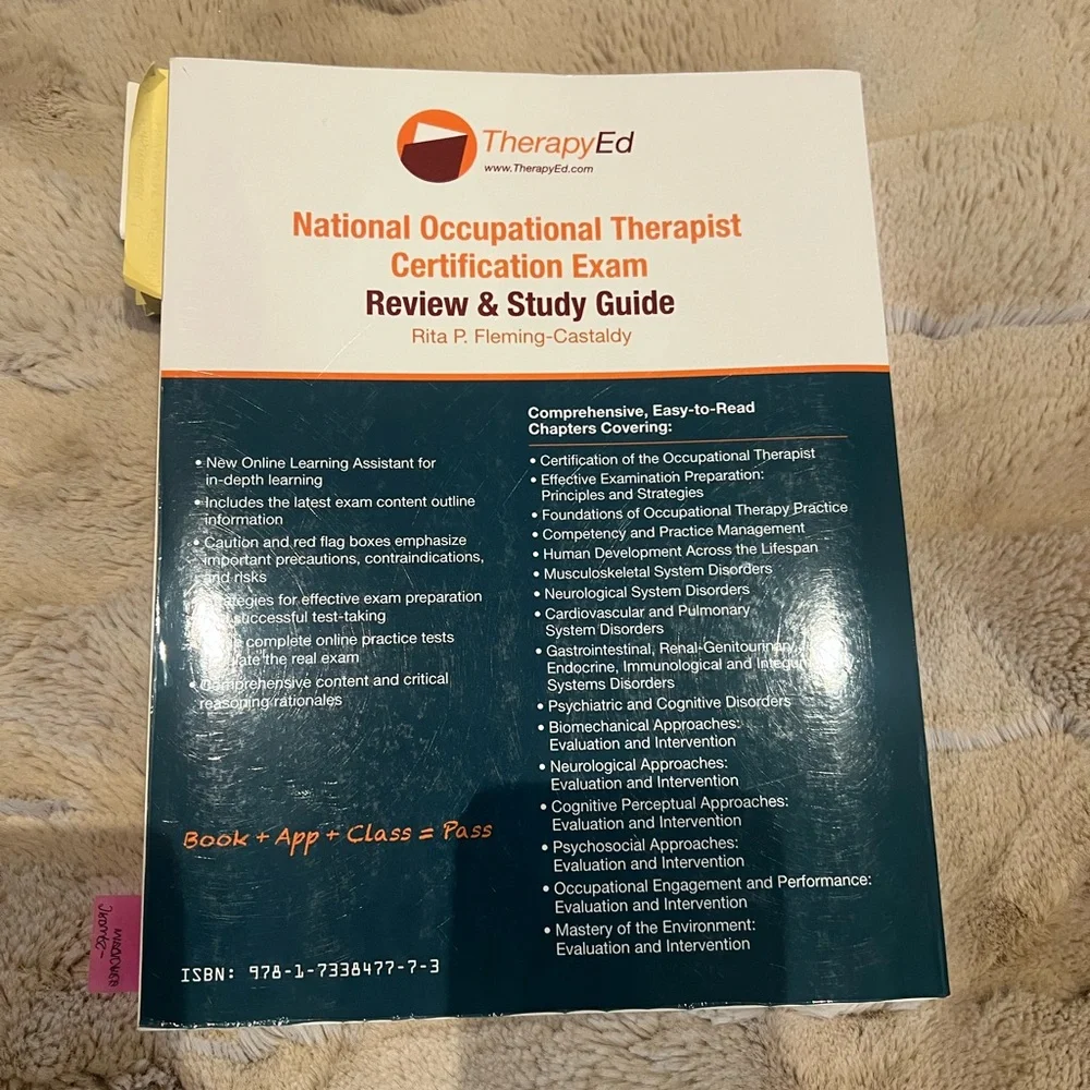 TherapyEd Occupational Therapy OTR Exam Books - Picture 3 of 11